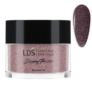  LDS Glitter, Purple Dipping Powder Nail Colors - 048 Grape Juice by LDS sold by DTK Nail Supply