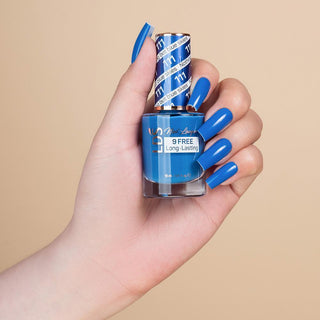  LDS Gel Nail Polish Duo - 111 Blue Colors - Nothing But Blue Skies by LDS sold by DTK Nail Supply