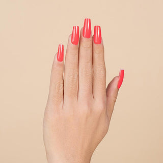  LDS 3 in 1 - 119 Red-Y For Adventure - Dip, Gel & Lacquer Matching by LDS sold by DTK Nail Supply