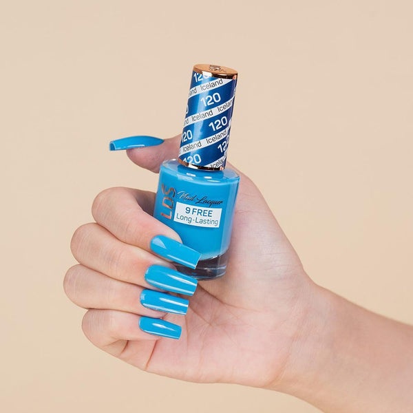  LDS Gel Nail Polish Duo - 120 Iceland by LDS sold by DTK Nail Supply