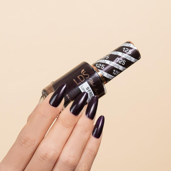  LDS Gel Nail Polish Duo - 125 Tragedy by LDS sold by DTK Nail Supply