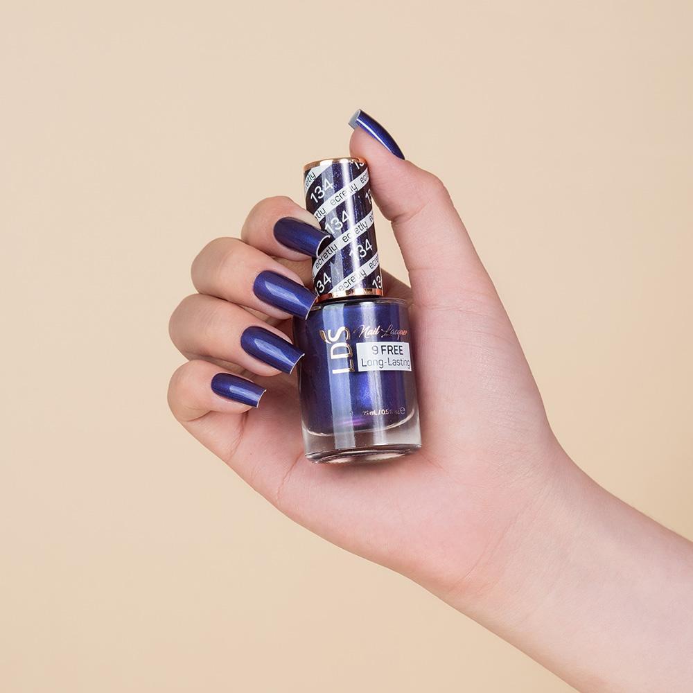  LDS 3 in 1 - 134 Secretly - Dip, Gel & Lacquer Matching by LDS sold by DTK Nail Supply