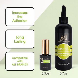 LDS Trial Healthy Gel & Lac Bundle 2: 93, 94, Base, Top, Strengthener by LDS sold by DTK Nail Supply