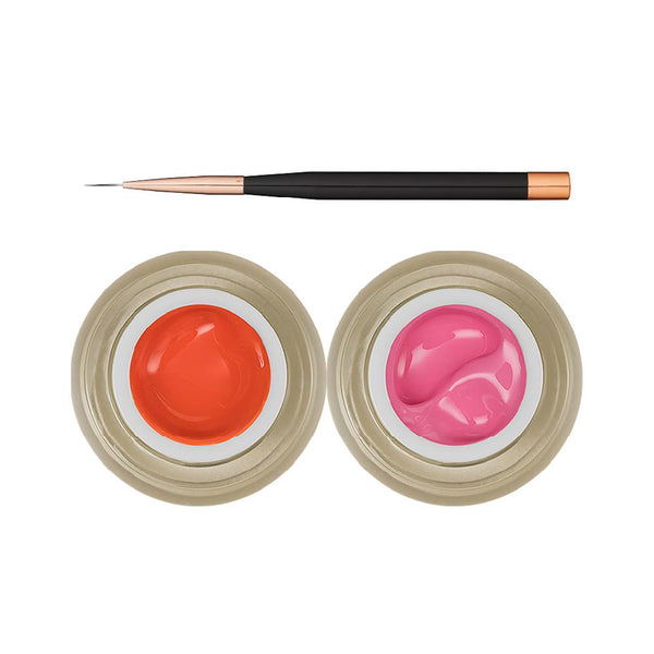  LDS Painting Gel Nail Art 09-10, Liner Brush by LDS sold by DTK Nail Supply