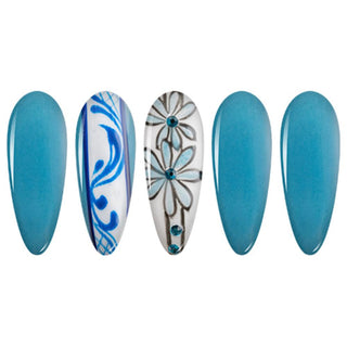  LDS Dipping Powder Nail - 112 Ocean Eyes - Blue Colors by LDS sold by DTK Nail Supply