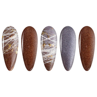  LDS Dipping Powder Nail - 044 Sun Dried Tomato - Brown, Glitter Colors by LDS sold by DTK Nail Supply
