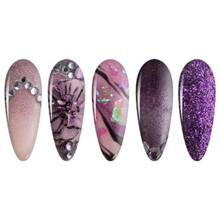  LDS Dipping Powder Nail - 045 Merry Berry - Glitter, Purple Colors by LDS sold by DTK Nail Supply