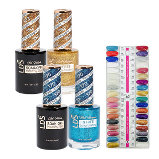  LDS Healthy Gel & Lacquer Part 5: 145-180 (36 Colors) by LDS sold by DTK Nail Supply