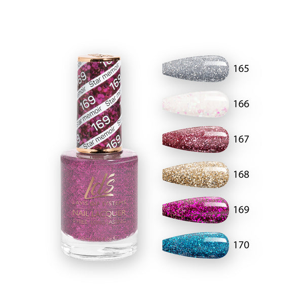  LDS Healthy Nail Lacquer Set (6 colors): 165 to 170 by LDS sold by DTK Nail Supply