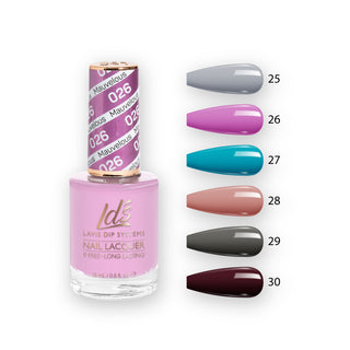  LDS Healthy Nail Lacquer Set (6 colors): 025 to 030 by LDS sold by DTK Nail Supply