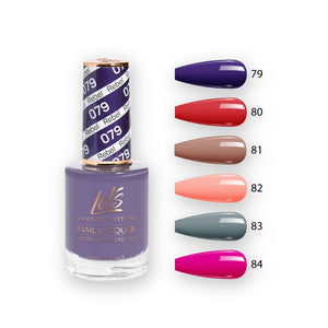  LDS Healthy Nail Lacquer Set (6 colors): 079 to 084 by LDS sold by DTK Nail Supply