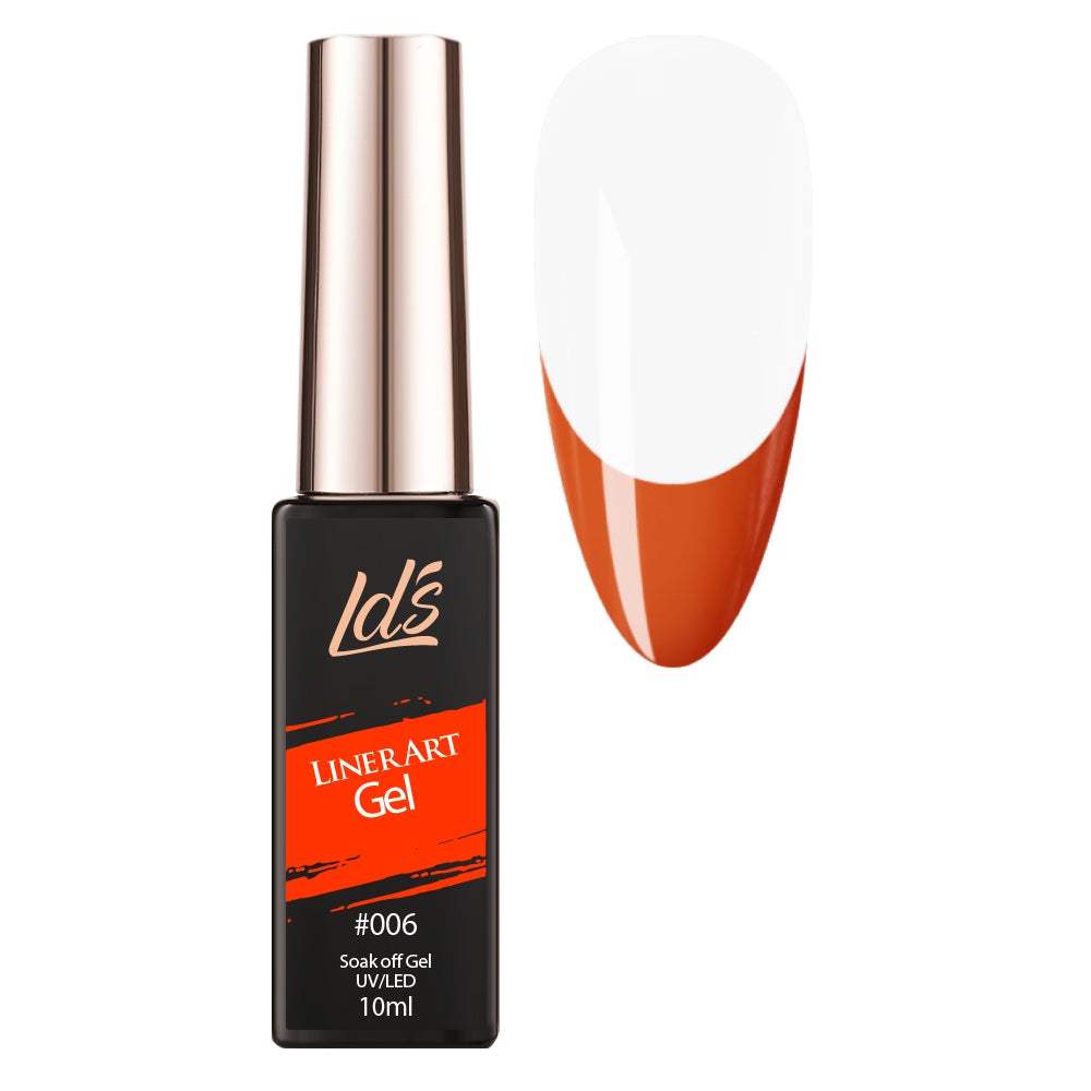 LDS Gel Polish Nail Art Liner - Orange 06 (ver 2)