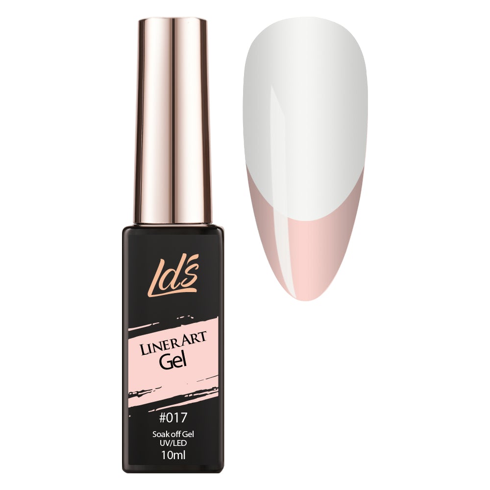 LDS Gel Polish Nail Art Liner - Blush Pink 17 (ver 2)