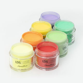  LDS Neon Collection 1.5oz/ea - 099, 100, 101, 102, 103, 104, 105 by LDS sold by DTK Nail Supply