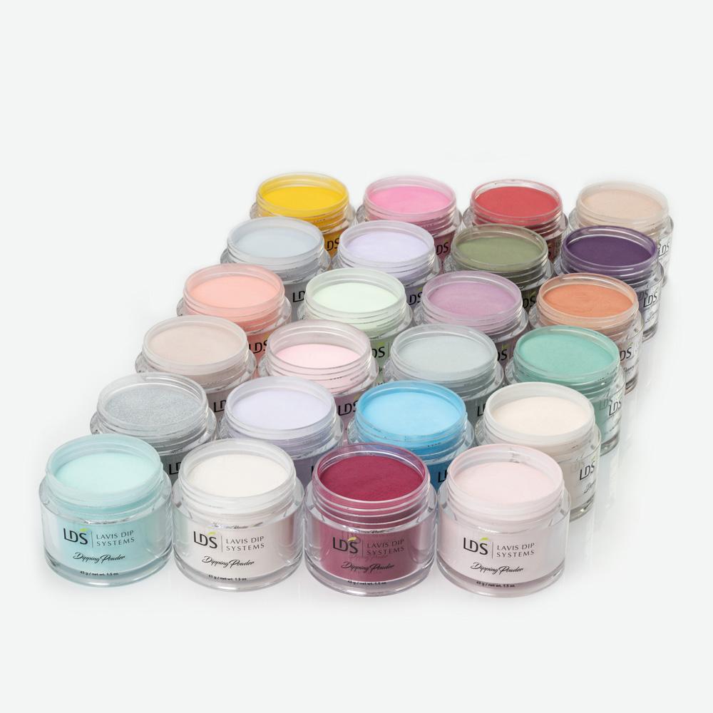  LDS Spring Kit 1oz/ea (24 Colors): D01 - D24 by LDS sold by DTK Nail Supply
