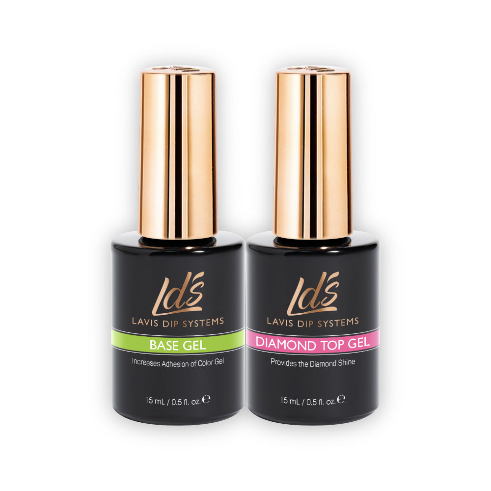  LDS Gel Base & Top - 0.5 oz by LDS sold by DTK Nail Supply