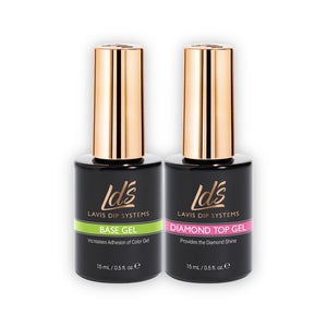  LDS Gel Base & Top - 0.5 oz by LDS sold by DTK Nail Supply