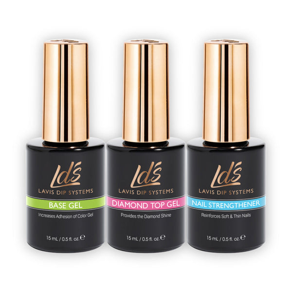  LDS Gel Base, Diamond Top, Strengthener - 0.5 oz by LDS sold by DTK Nail Supply