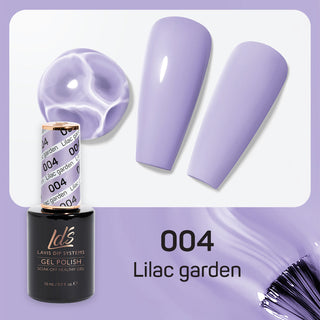  LDS Hema Free Gel Polish 004 - Lilac Garden by LDS HEMA FREE GEL POLISH sold by DTK Nail Supply