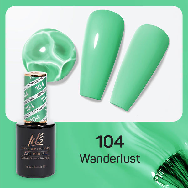  LDS Gel Nail Polish Duo - 104 Wanderlust by LDS sold by DTK Nail Supply