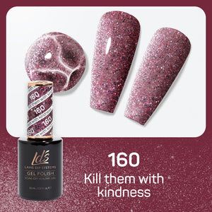  LDS Gel Nail Polish Duo - 160 Kill Them With Kindness by LDS sold by DTK Nail Supply