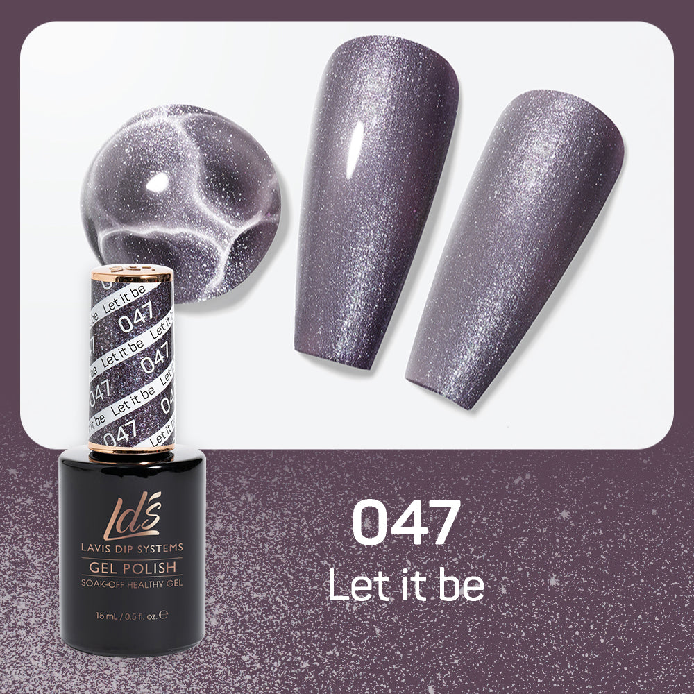  LDS Gel Nail Polish Duo - 047 Let It Be by LDS sold by DTK Nail Supply