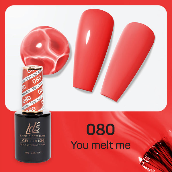  LDS Hema Free Gel Polish 080 - You Melt Me by LDS HEMA FREE GEL POLISH sold by DTK Nail Supply
