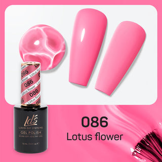  LDS Gel Polish 086 - Pink Colors - Lotus Flower by LDS sold by DTK Nail Supply
