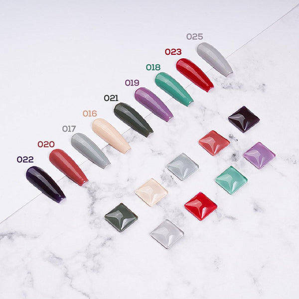 COOL VIBES - LDS Holiday Healthy Nail Lacquer Collection: 016; 017; 018; 019; 020; 021; 022; 023; 025 by LDS sold by DTK Nail Supply