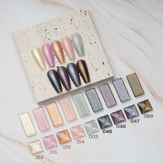  SOFT GLAM - LDS Holiday Gel Nail Polish Collection: 003, 046, 047, 048, 089, 153, 154, 155, 156 by LDS sold by DTK Nail Supply