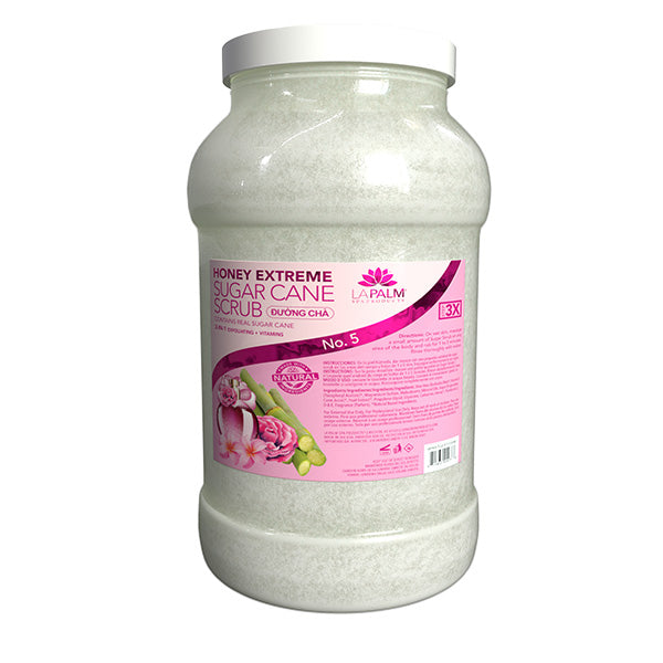  La Palm Sugar Cane Scrub - No.5 - 1Gallon by La Palm sold by DTK Nail Supply