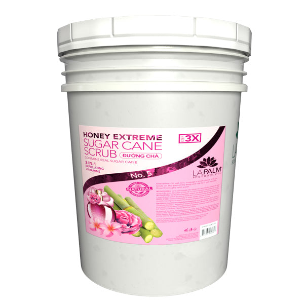  La Palm Sugar Cane Scrub - No.5 - 1 Bucket by La Palm sold by DTK Nail Supply