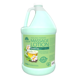  La Palm Massage Lotion - Green Tea - 1Gallon by La Palm sold by DTK Nail Supply