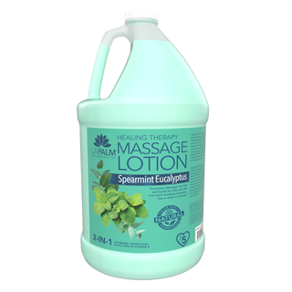 La Palm Massage Lotion - Spearmint Eucalyptus - 1Gallon