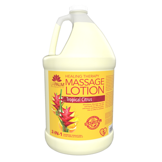  La Palm Massage Lotion - Tropical Citrus - 1Gallon by La Palm sold by DTK Nail Supply