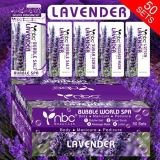  NBC Lavender - Case of 50 (Pedi in a Box) by NBC sold by DTK Nail Supply