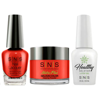  SNS 3 in 1 - DR22 Picasso Passion - Dip, Gel & Lacquer Matching by SNS sold by DTK Nail Supply