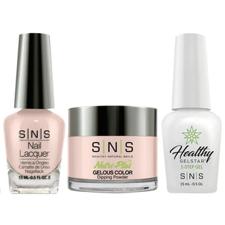 SNS 3 in 1 - DR20 Pink Plume - Dip, Gel & Lacquer Matching