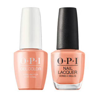  OPI Gel Nail Polish Duo - M88 Coral-ing Your Spirit Animal by OPI sold by DTK Nail Supply