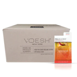  VOESH - CASE OF 50 Pedi a Box (4 Step) - MANGO by VOESH sold by DTK Nail Supply