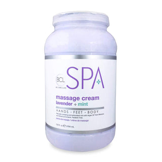 BCL Spa Massage Cream - Lavender + Mint - 1 gallon by BCL sold by DTK Nail Supply