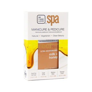  BCL SPA 4-Step Pedicure & Manicure - Milk & Honey by BCL sold by DTK Nail Supply