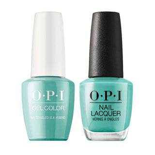  OPI Gel Nail Polish Duo - N45 My Dogsled is a Hybrid - Green Colors by OPI sold by DTK Nail Supply