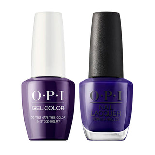  OPI Gel Nail Polish Duo - N47 Do You Have this Color in Stock-holm? - Purple Colors by OPI sold by DTK Nail Supply
