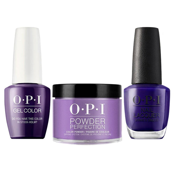  OPI 3 in 1 - N47 Do You Have this Color in Stock-holm? - Dip, Gel & Lacquer Matching by OPI sold by DTK Nail Supply
