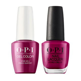  OPI Gel Nail Polish Duo - N55 Spare Me a French Quarter? - Pink Colors by OPI sold by DTK Nail Supply