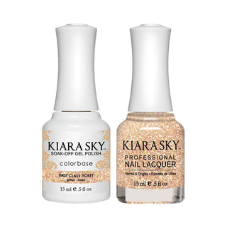  Kiara Sky Gel Nail Polish Duo - 625 First Class Ticket by Kiara Sky sold by DTK Nail Supply