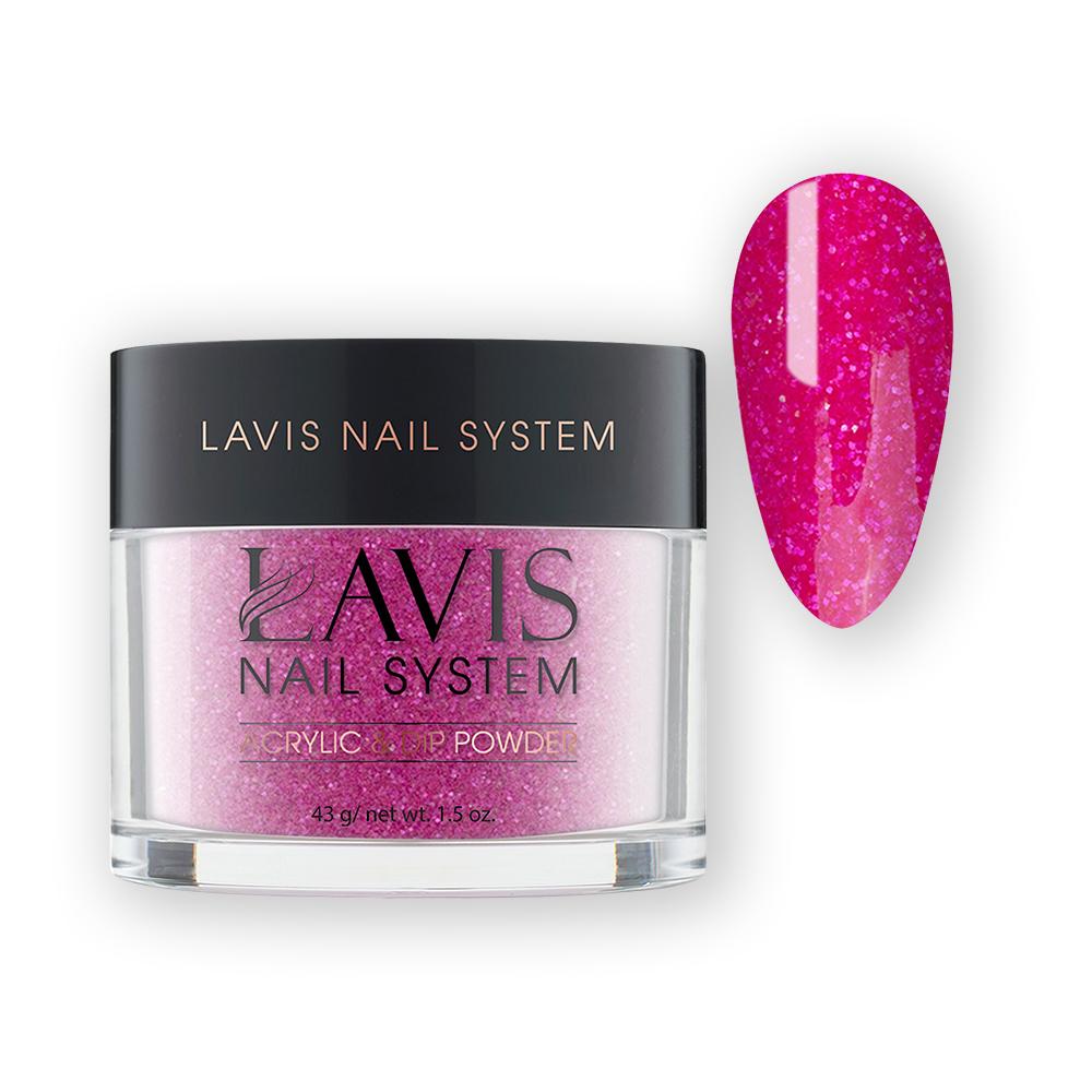  LAVIS NG 04 - Neon Glitter - Acrylic & Dip Powder 1.5oz by LAVIS NAILS sold by DTK Nail Supply