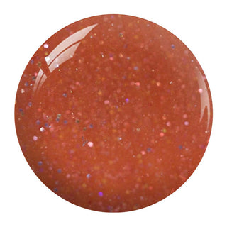  NuGenesis Dipping Powder Nail - NL 22 I'll be Waiting -  Orange, Glitter Colors by NuGenesis sold by DTK Nail Supply