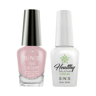  SNS Gel Nail Polish Duo - NOS08 Pink, Glitter Colors by SNS sold by DTK Nail Supply
